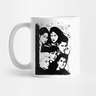 The Atlas Six - 2021 Edition - black and white Mug